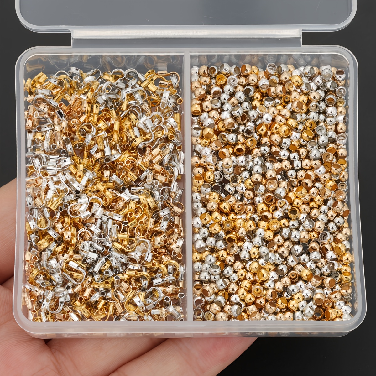 200pcs/Box Mixed Colors Connector Parts Kit for Jewelry Making